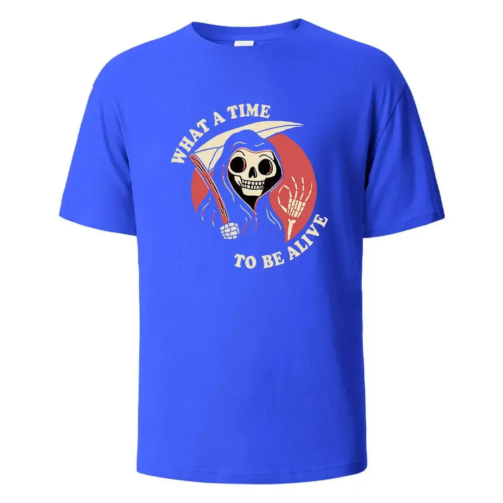 What A Time To Be Alive-Hip-Hop-Print T-Shirt - So ist Leben
