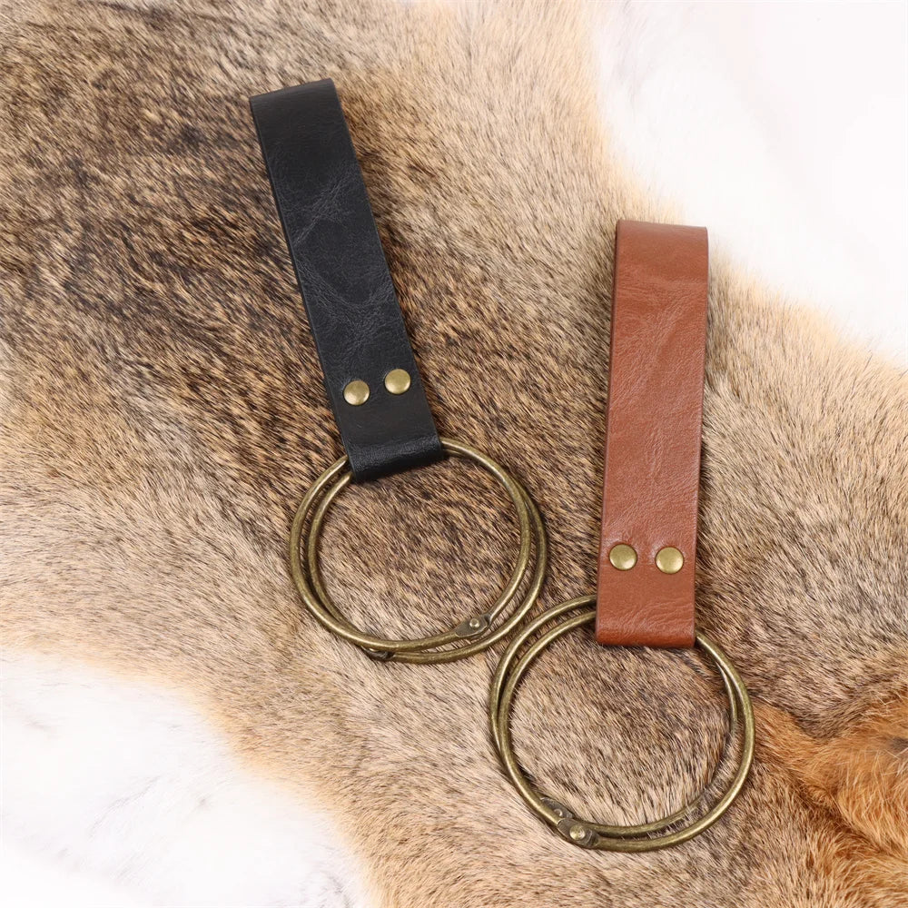 Cosplay Mittelalter Retro Gürtel Renaissance Kupfer Münze Taille Tasche Viking Ritter Rock Clip Schlüsselbund Halloween Rollenspiel Prop So ist Leben
