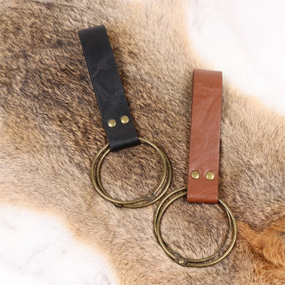 Cosplay Mittelalter Retro Gürtel Renaissance Kupfer Münze Taille Tasche Viking Ritter Rock Clip Schlüsselbund Halloween Rollenspiel Prop So ist Leben