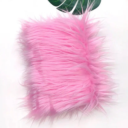 Diverse Farben Faux Pelz Stoff 25x45 cm 8 cm - So ist Leben