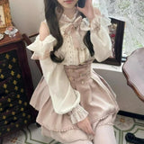 Kawaii Zweiteiler im japanischen Stil mit Schleife - So ist Leben