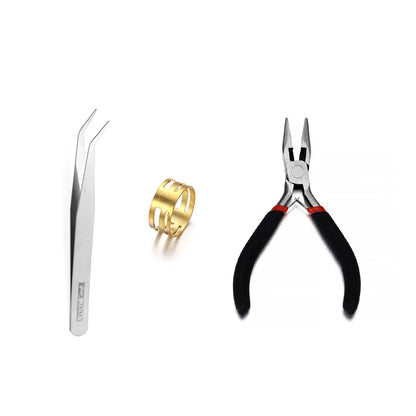 Legierung Zubehör Schmuck Erkenntnisse Set Reparatur Werkzeuge Karabinerverschluss Offene Biegeringe Ohrring Haken für DIY Schmuck Machen Liefert So ist Leben