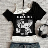 Y2k Nana Osaki Grafik T Shirts Casual Harajuku Streetwear Japanische Kleidung Mode Rock Punk Ärmellose Tanks Camis So ist Leben