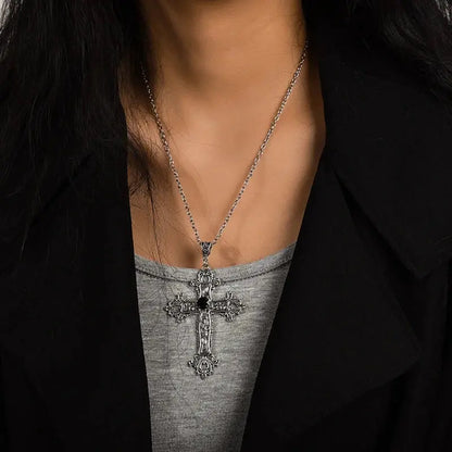 Anime Death Note Misa Amane Cosplay Halskette Kreuz Anhänger Kette Frauen Männer Schmuck Gothic Lolita Prop Zubehör Halloween - So ist Leben