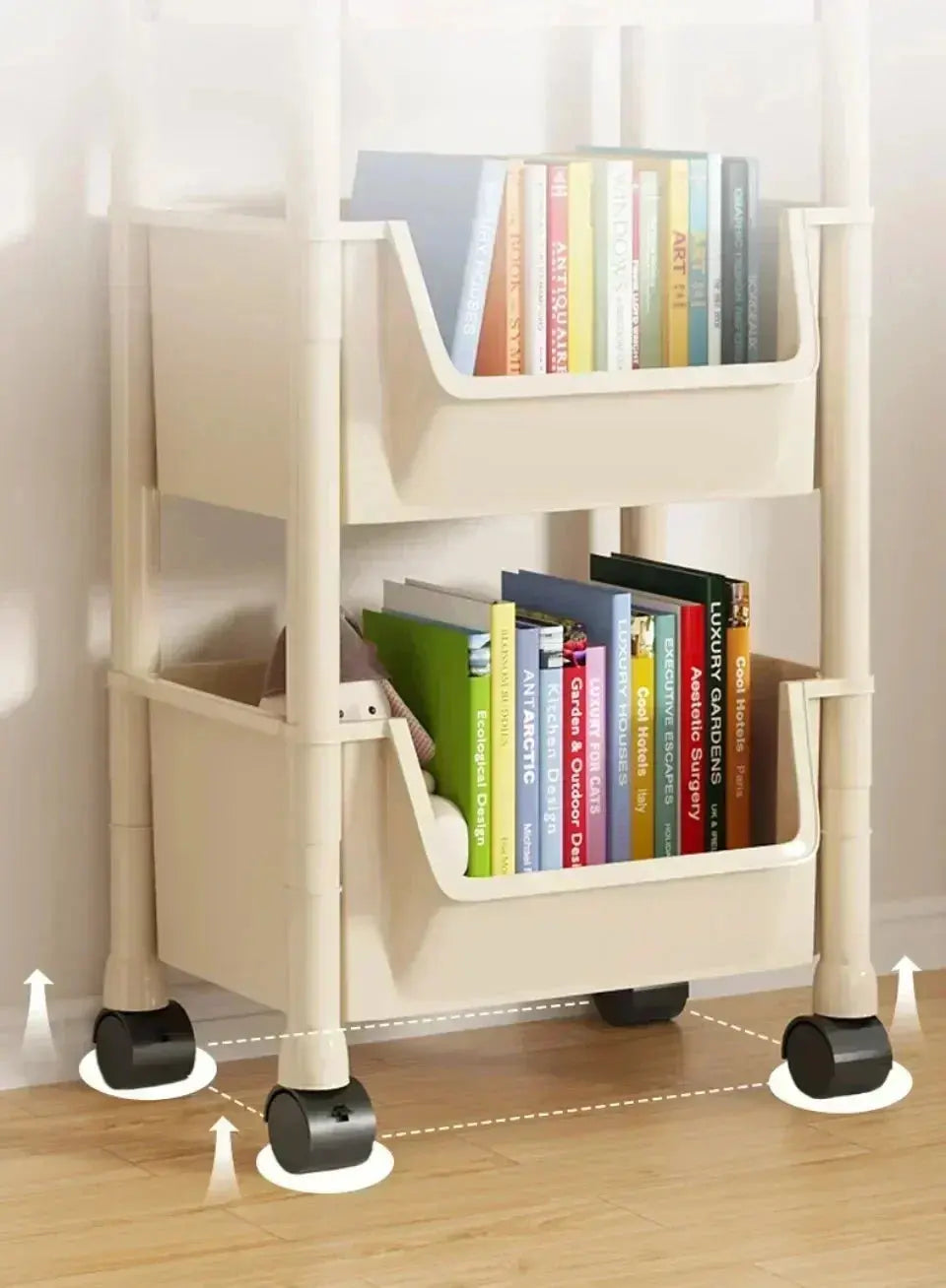 Trolley Bücherregal Küche Lagerregal Küche Ecke Schmaler Schlitz Lagerschrank Badezimmer Wohnzimmer Home Organizer - So ist Leben