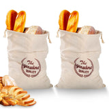 Leinen Brotbeutel Set für frische Aufbewahrung