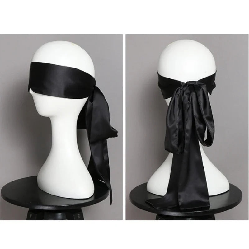 1,2 M Erotische Augenmaske Selbst Bondage Zurückhaltung Band BDSM Masken Augen Patch Augenbinde Masque Sex Spielzeug Für Paare SM erwachsene spiel So ist Leben
