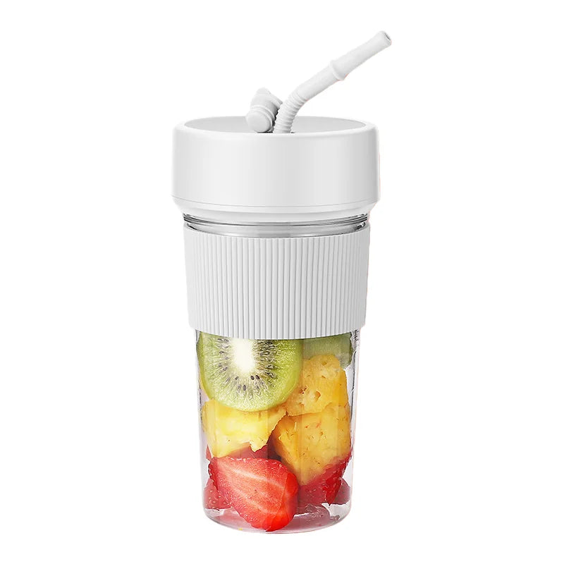 Tragbarer kabelloser Mixer – Wiederaufladbarer Smoothie Becher mit automatischer Reinigung und sicherem Design So ist Leben