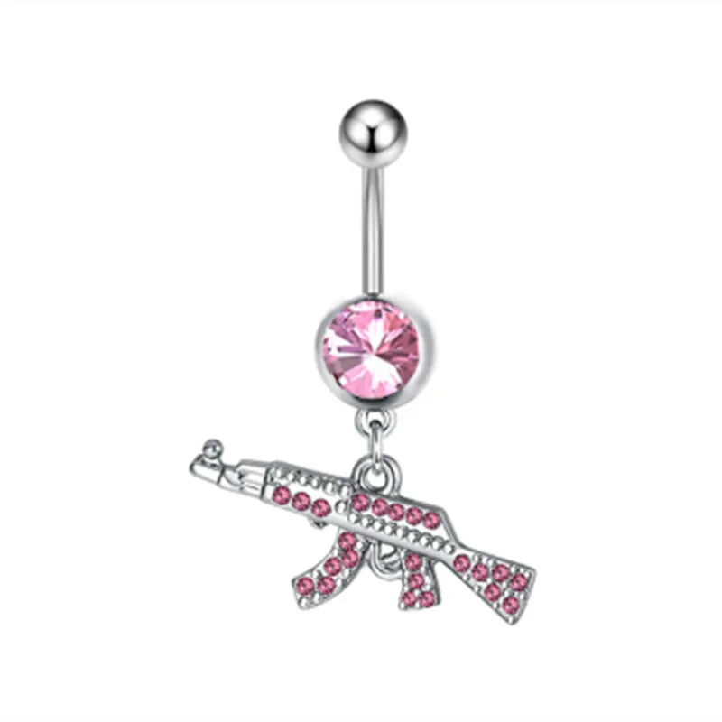 Herzförmiger Nabelring Ornament Wassertropfen 14G Bauchnabelpiercing Langhantel Anhänger Bauch Nombril Piercing Damenschmuck So ist Leben