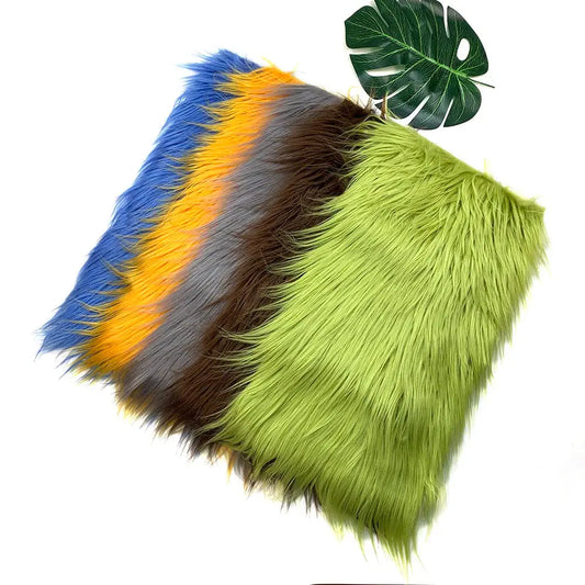 Diverse Farben Faux Pelz Stoff 25x45 cm 8 cm - So ist Leben