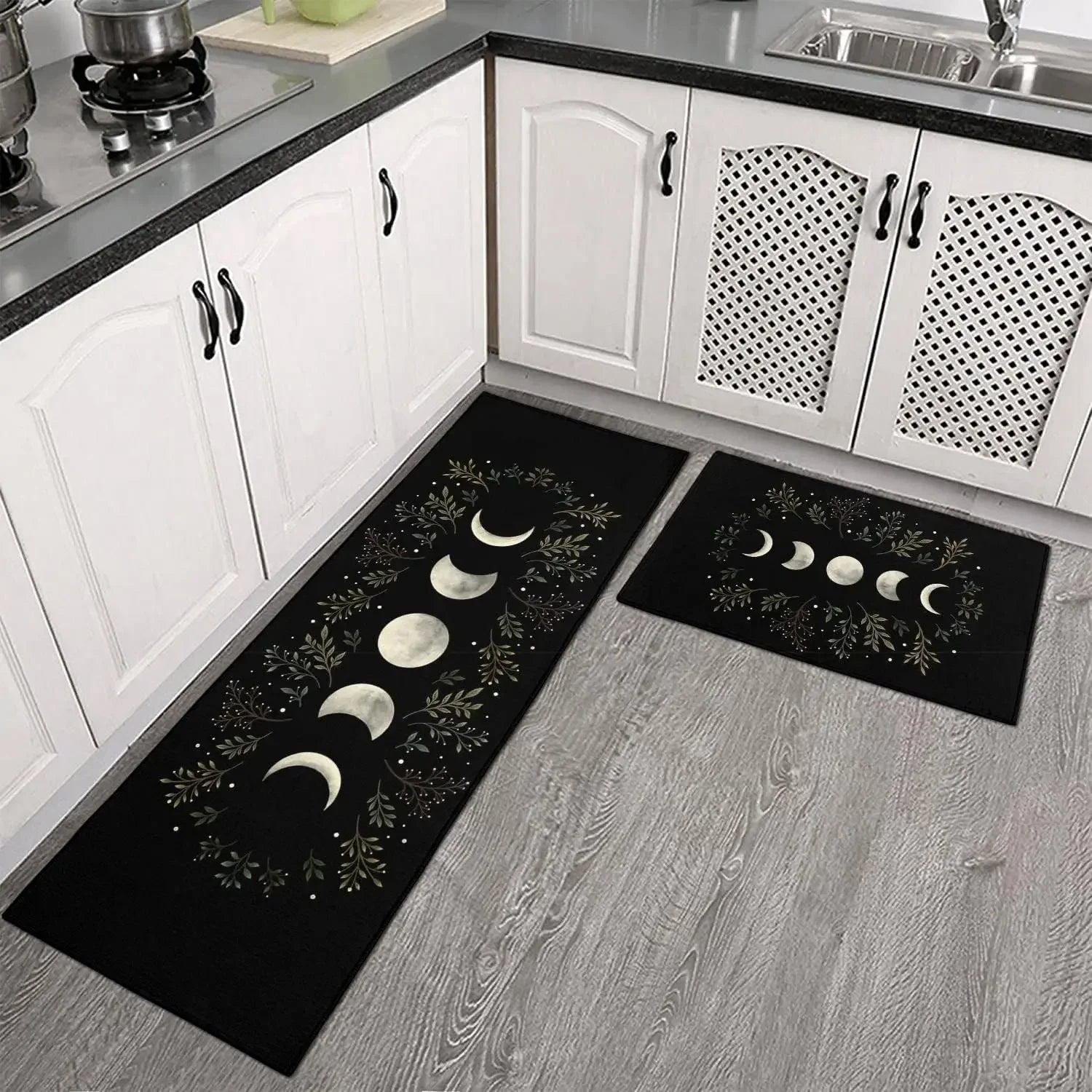 Gothic Küchenteppich – Rutschfestes Design für Wohnräume - So ist Leben