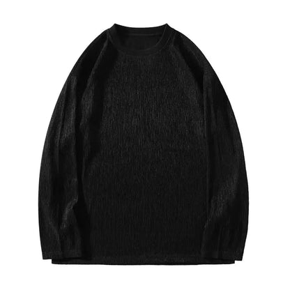 High Street Locker sitzendes, bequemes Langarm-T-Shirt - So ist Leben