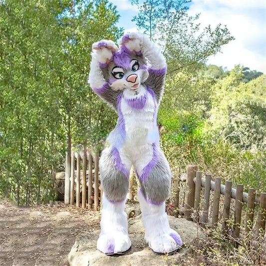 Fursuit Furries Anime Digitigrade Kostüm Gebogene Beine Engel Drache - So ist Leben