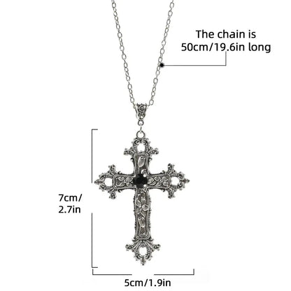 Anime Death Note Misa Amane Cosplay Halskette Kreuz Anhänger Kette Frauen Männer Schmuck Gothic Lolita Prop Zubehör Halloween - So ist Leben