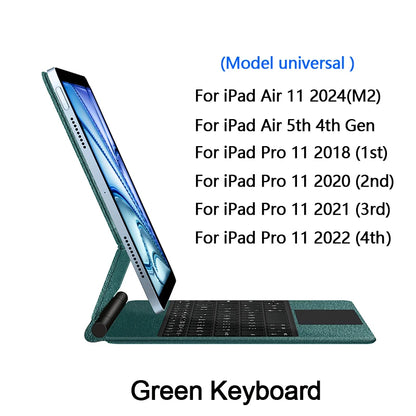 Magnetisches Tastatur‑Case für iPad Air & Pro