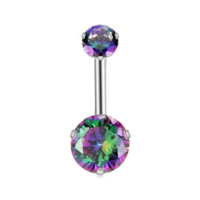 Herzförmiger Nabelring Ornament Wassertropfen 14G Bauchnabelpiercing Langhantel Anhänger Bauch Nombril Piercing Damenschmuck So ist Leben