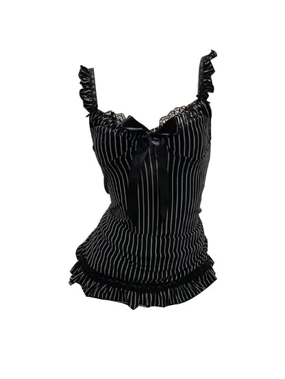 Mode Niedlichen Verband Bogen Gestellte Top Rosa Süße Kokette Süße T Shirts Herbst Frühling Casual Quadratischen Kragen T Frauen y2k Ästhetischen So ist Leben