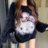 Hello‑Kitty Strickpullover im modernen Anime‑Design