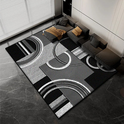 Nordic Abstract Luxury Carpet Home Decoration Living Room Fluffy Plush Rugs 200x300cm Bedroom Office Area Antiskid Floor Mats - So ist Leben