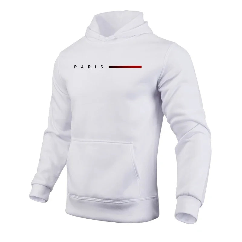 Lässiger, bequemer, langärmeliger Pullover mit modischem Sweatshirt-Hoodie - So ist Leben