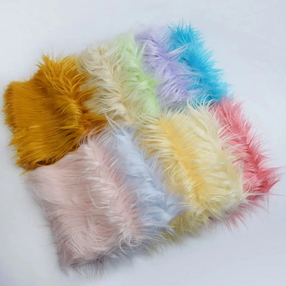 Diverse Farben Faux Pelz Stoff 25x45 cm 8 cm - So ist Leben
