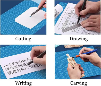 Langlebige A3/A4/A5 Multifunktionale Schneidematte Diy Handwerk Kunst Gravur Bord Papier Carving Pad Hohe Elastizität Zähigkeit So ist Leben
