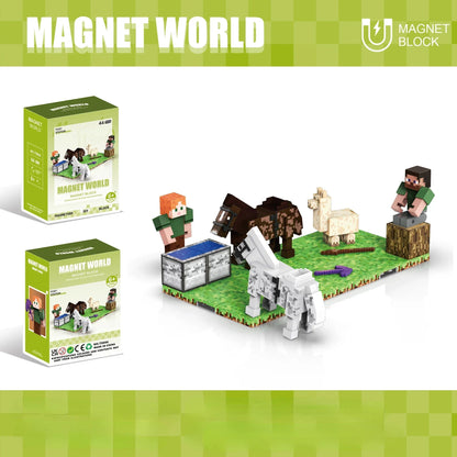 Magnetische Bausteine mit mehreren Formen – Endlose Baupöglichkeiten für Kinder zur Erkundung So ist Leben