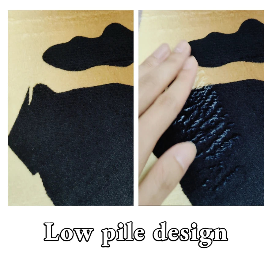 Nordic Abstract Luxury Carpet Home Decoration Living Room Fluffy Plush Rugs 200x300cm Bedroom Office Area Antiskid Floor Mats - So ist Leben