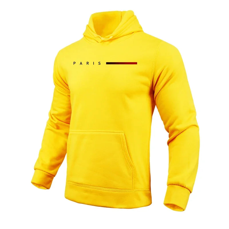 Lässiger, bequemer, langärmeliger Pullover mit modischem Sweatshirt-Hoodie - So ist Leben