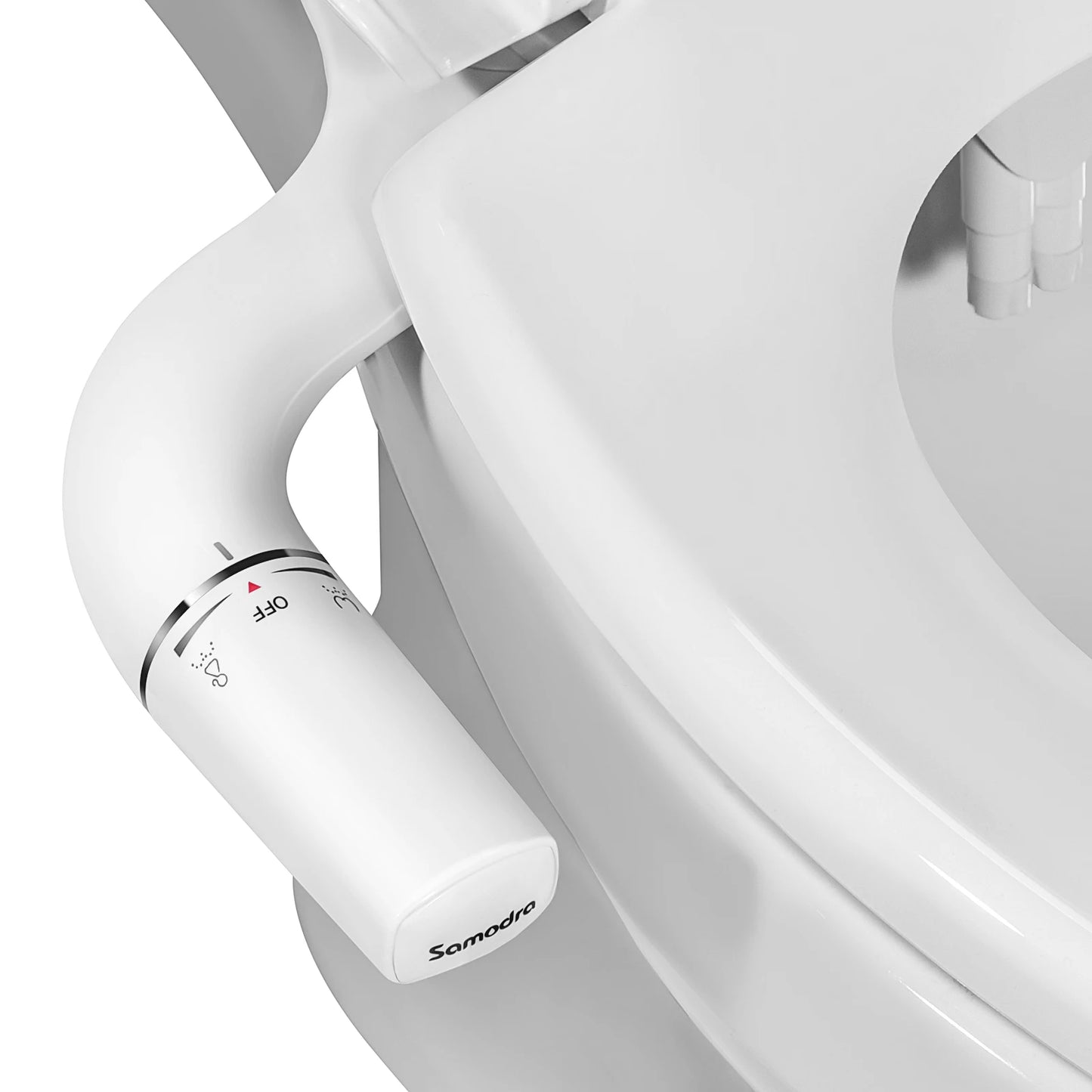 SAMODRA Rechts/Links Hand Toitet Bidet Sprayer Nicht Elektrische Dual Düse Bidet Wc-sitz Hygienische Dusche Für Badezimmer zubehör So ist Leben