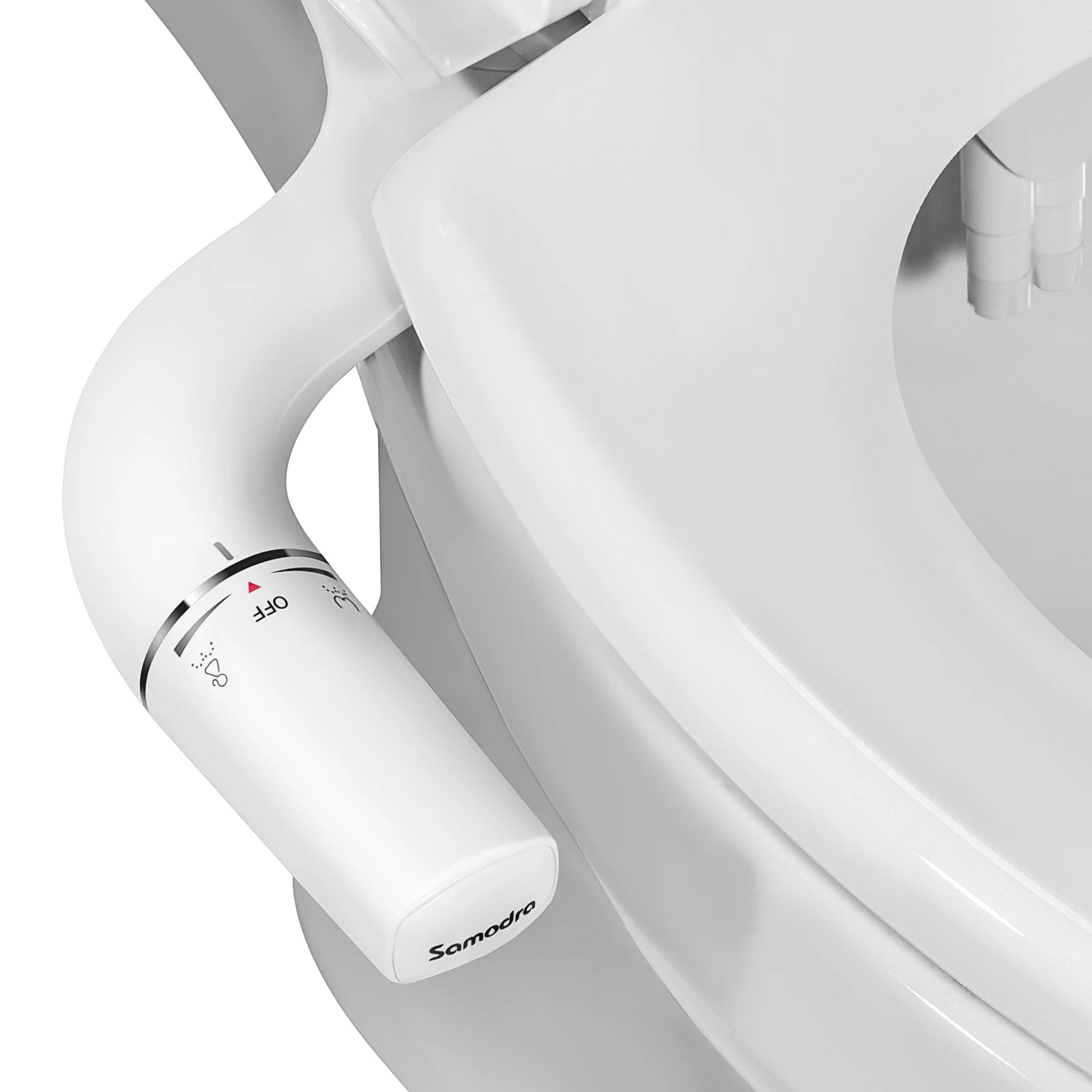 SAMODRA Rechts/Links Hand Toitet Bidet Sprayer Nicht Elektrische Dual Düse Bidet Wc-sitz Hygienische Dusche Für Badezimmer zubehör So ist Leben